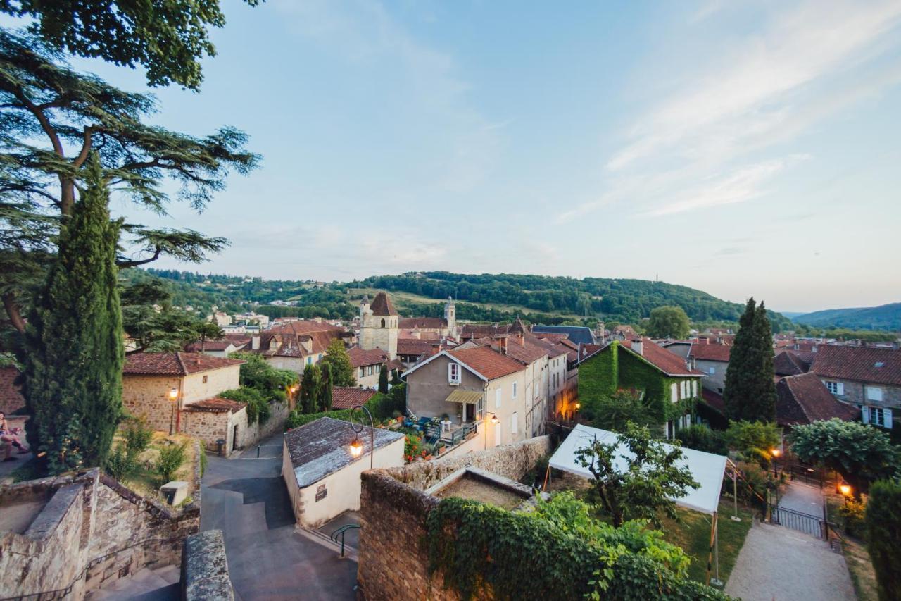 Hotel Mercure Figeac Viguier Du Roy Esterno foto